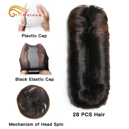 Curly Human Hair Bundles Brazilian Hair Weave Bundles Short Hair Human Hair Bundles For Woman