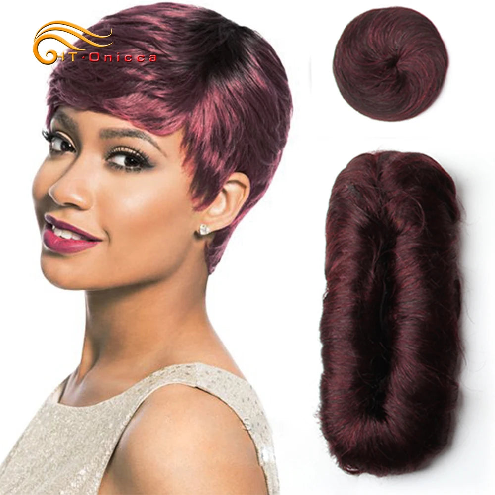 Curly Human Hair Bundles Brazilian Hair Weave Bundles Short Hair Human Hair Bundles For Woman