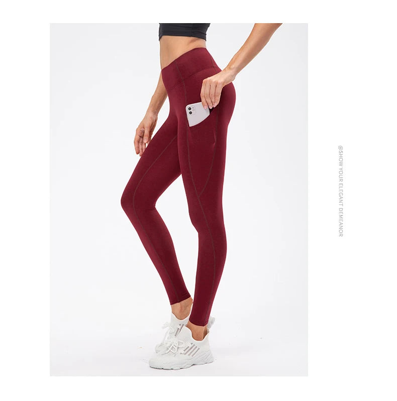 Yoga Pants Women Warm Leggings for Fitness Fleece Warm Winter Stretchy Running Tights Leggings Gym Sport Yoga Leggings