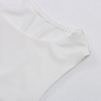 Sexy Tank Tops For Women White O Neck Sleeveless Corset Summer Off Shoulder Body Tops Streetwear Sexy Bodysuit Female Tank Top