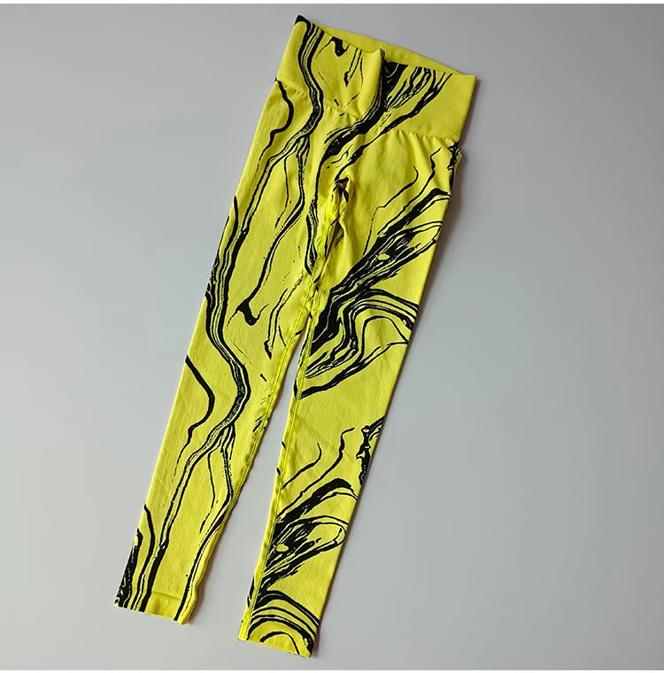 Women High Waist Yoga Pants Leggings Sport  Tights Outfits Gym Fitness Sports Running Sportswear Breathable Quick Dry Pants