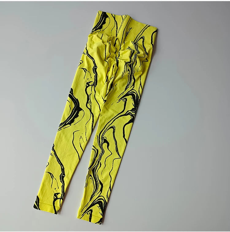 Women High Waist Yoga Pants Leggings Sport  Tights Outfits Gym Fitness Sports Running Sportswear Breathable Quick Dry Pants