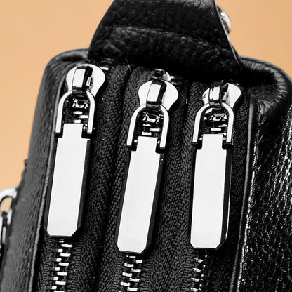 New Fashion Women Genuine Leather Handbags Women's bags Designer Female Shoulder Bags Luxury Brand Cowhide Ladies Messenger Bag