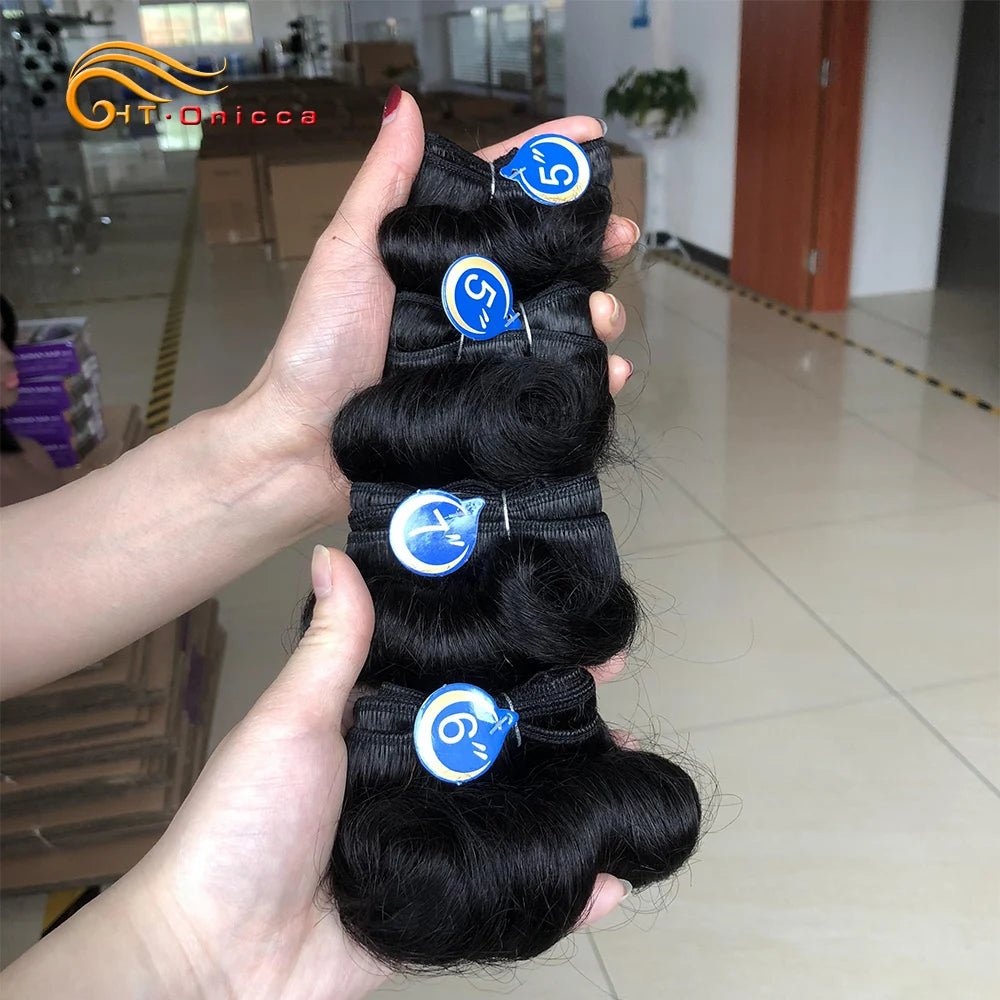 Brazilian Curly Hair Weave Bundles 100% Human Hair 4 Bundles Afro 1B 30 Burgundy Bundles Hair Extension 5 5 6 7 Inches Remy Hair
