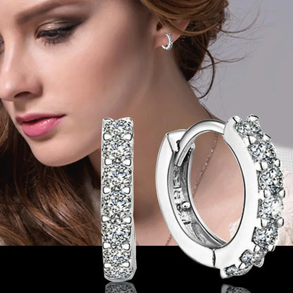 Crystal Earing Brincos Pendientes Mujer Earrings Stud Orecchini Oorbellen Women Jewelry Zircon Stud Earrings For Women Brinco