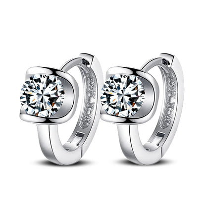 Crystal Earing Brincos Pendientes Mujer Earrings Stud Orecchini Oorbellen Women Jewelry Zircon Stud Earrings For Women Brinco