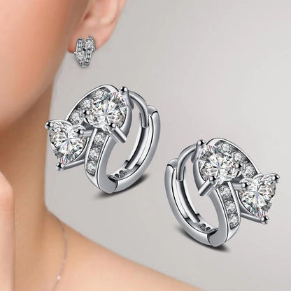 Crystal Earing Brincos Pendientes Mujer Earrings Stud Orecchini Oorbellen Women Jewelry Zircon Stud Earrings For Women Brinco