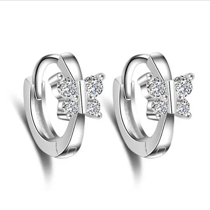 Crystal Earing Brincos Pendientes Mujer Earrings Stud Orecchini Oorbellen Women Jewelry Zircon Stud Earrings For Women Brinco