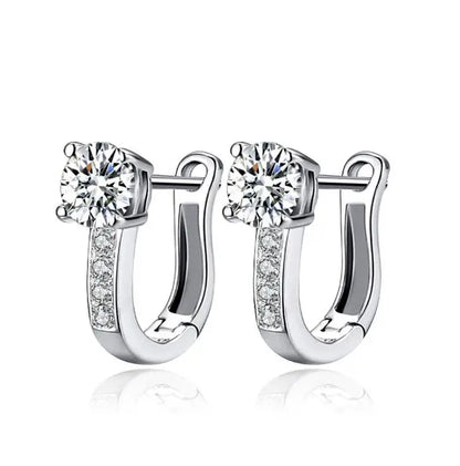 Crystal Earing Brincos Pendientes Mujer Earrings Stud Orecchini Oorbellen Women Jewelry Zircon Stud Earrings For Women Brinco