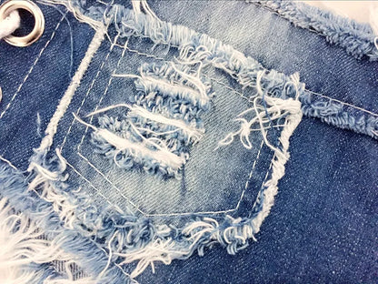 Women's Denim Shorts Jeans Very Low Waist Fashion Sexy Club Cotton Ladies Skinny 2021 Summer Beach Clothing Female Casual Hot