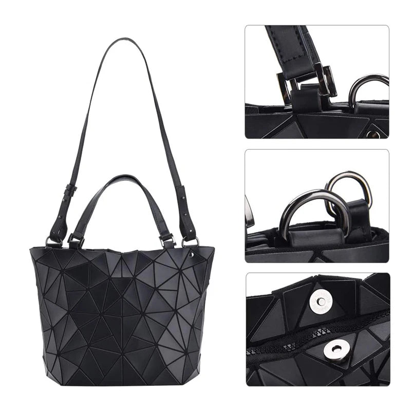 Women Bag Bao Bags For Women 2025 Silver Geometric Beach Bag Fashion Shoulder Crossbody Bags  Bolsa Feminina Sac A Main Clutch