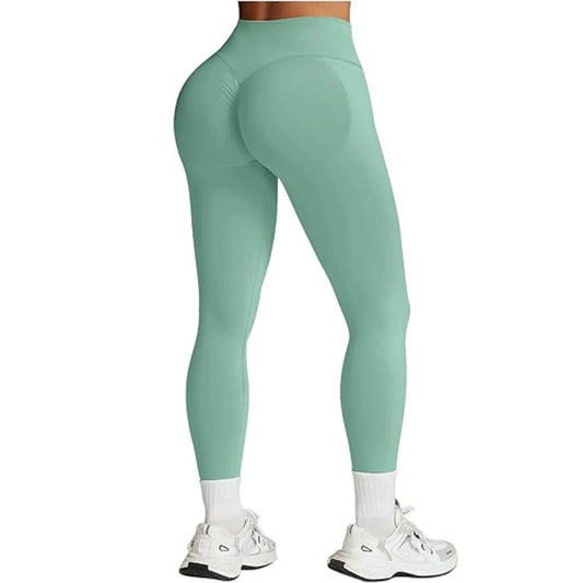 Women Gym Yoga Training Pants Three Leg High Waist Peach Hip Tight Nine Leg Pants Elastic Sports Pants With logo