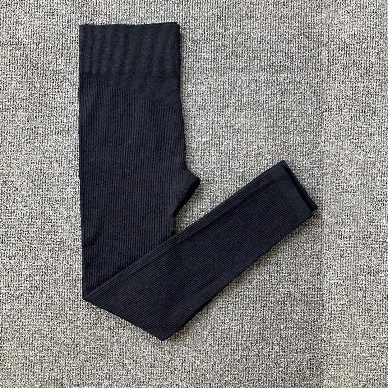Ribbed Yoga Leggings Women Sports Pants Tights Seamless Sport Femme Gym Leggins Workout Fitness Pants Athletic Wear