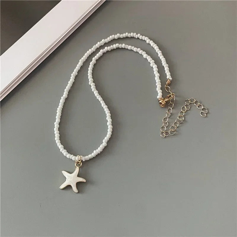 Elegant Spring Summer Necklace for Women Girls Cute Romantic Short Layered Neck Jewelry Party Wedding Gift Fashion Accessory