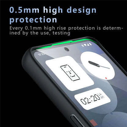For Nothing Phone 3a Case Nothing Phone 3a Pro Cover Soft TPU Frame PC Bumper Protective Phone Cases On Nothing Phone (3a) Funda