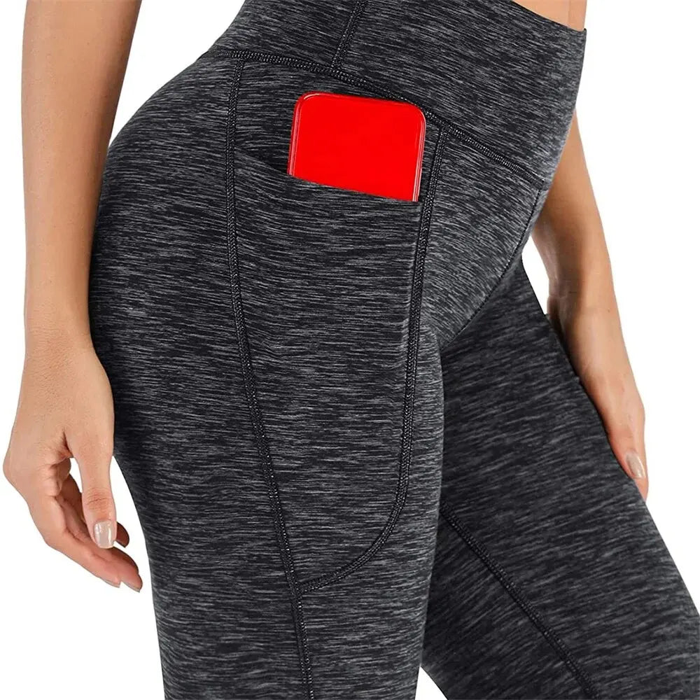 2024 New WOMEN'S Outer Wear Fashion Pants Are Thin and Stretch Popular Yoga Wide-leg Pants Leggings Yoga Pants Fashion