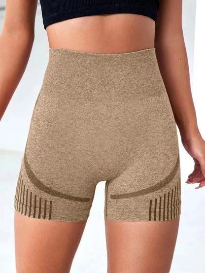 Women Yoga Shorts Women High Waist Workout Shorts Lift Butt Fitness Pants Sportswear Fitness Yoga Push Up Yoga Gym Running Short