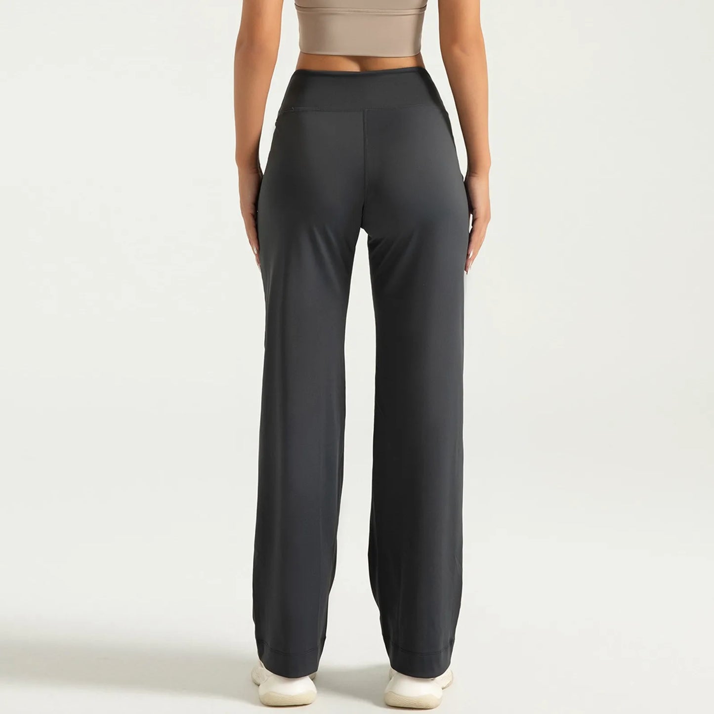 Womens Yoga Pants Wide Leg Pants With Pockets Casual Trousers Elastic Waist Sweatpants Pant for Women Women’s Pants Women’s Pant