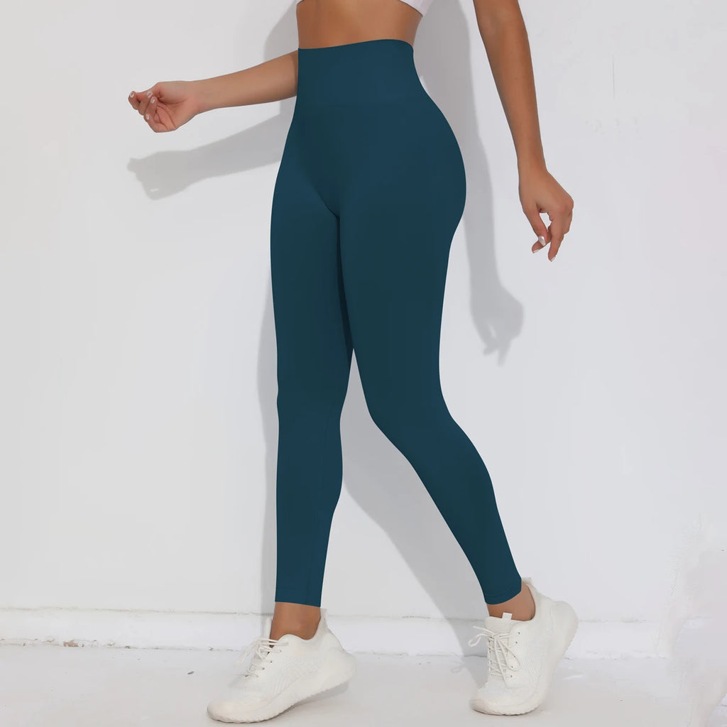 V Butt Yoga Pant Women Fitness Running Pants Tummy Control Slimming Booty Leggings Quick Drying Cycling Workout
