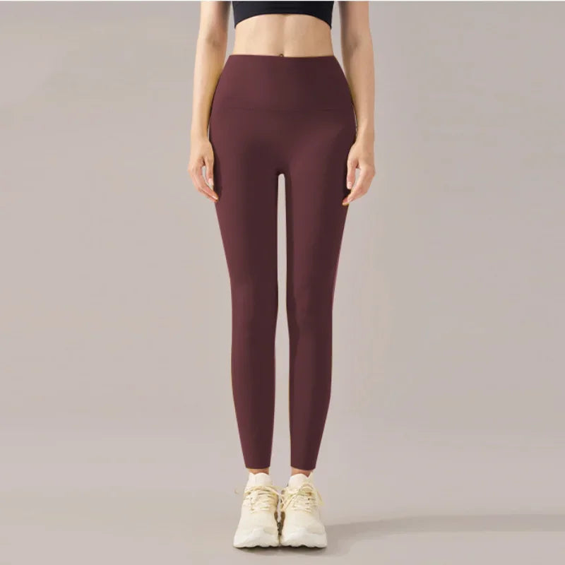Yoga Pants Women's High Waist Gym Leggings Sports Fitness Pants Anti-curling Workout Leggings Yoga Clothes Sportswear