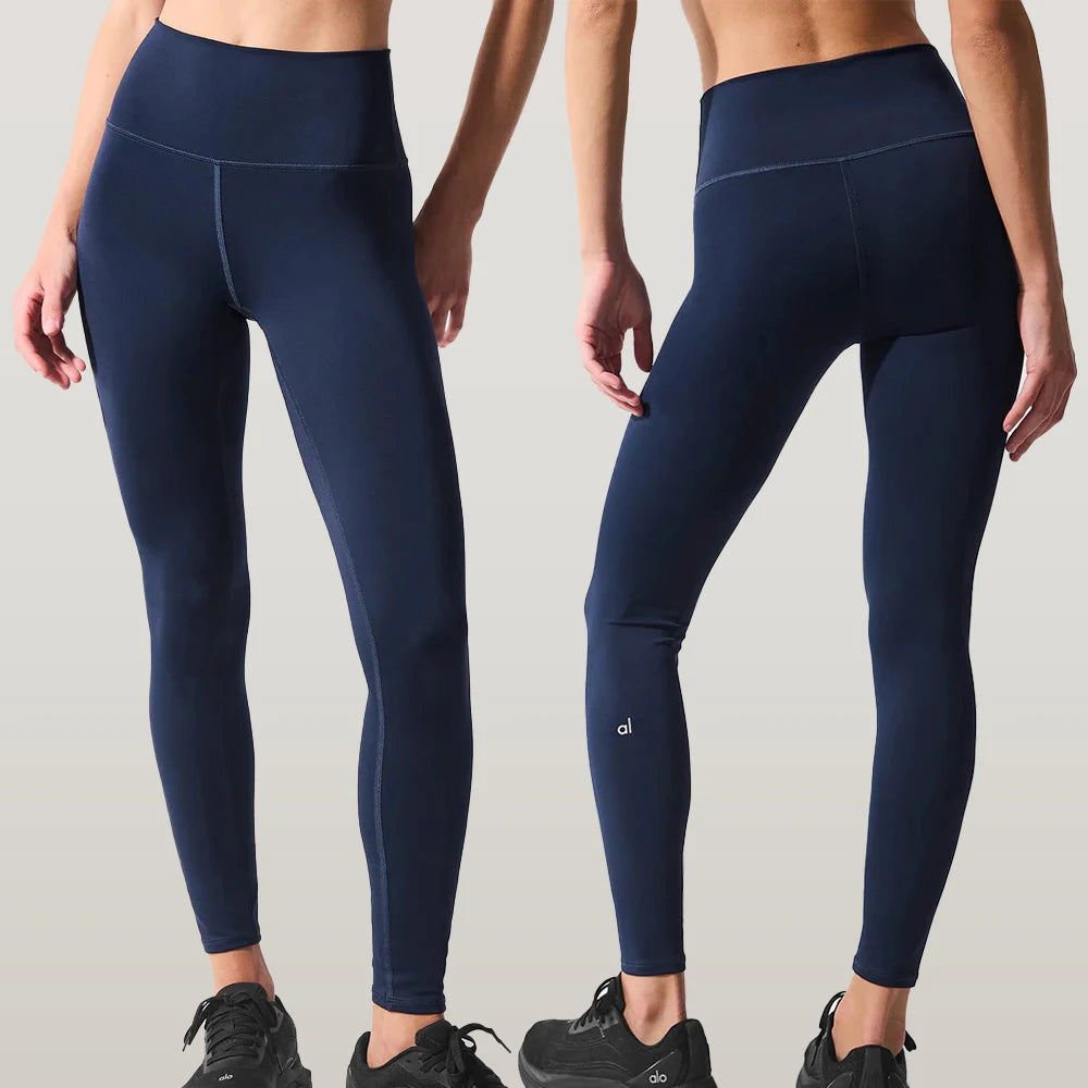 Women Yoga Pants Gym Pilates Seamless Sports Clothes Stretchy High Waist Athletic Exercise Fitness Leggings