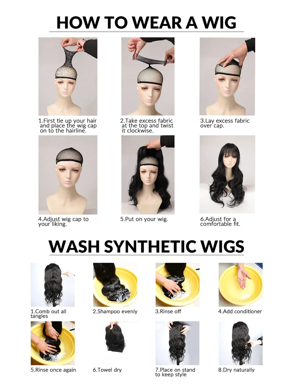 8Inch Wine Red Color Handsome Synthetic Wigs With Bang Short Straight Hair Wig For Man or Women Daily Use Cosplay Heat Resistant