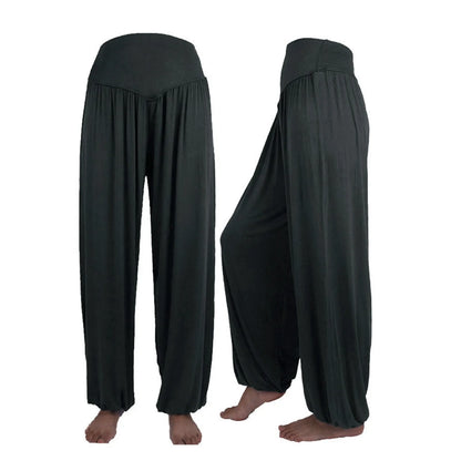 Yoga Pants Loose Harem Pants For Women Training Dance Trousers Sport Running Yoga Pants High Waist Ladies Trousers