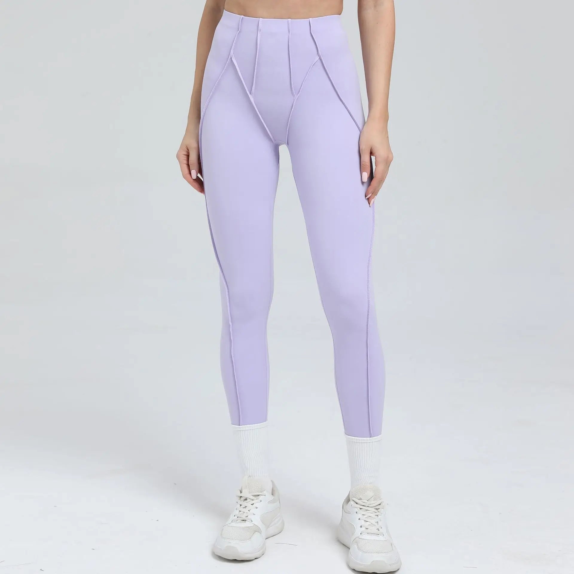 Seamless Yoga Leggings Pants Sports Fitness High Waist Peach Hip Raise Training Trousers Running Workout Gym Leggings for Women