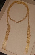 Unique Original Design Women's necklaces Sterling Silver Tiny Beads Ribbon Necklace wome 	 present new year's accessories