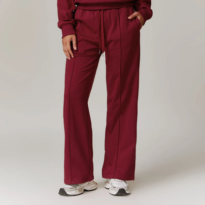 Women's High Waisted Straight pants Sweatpants Casual Yoga Jogger Pants elegant pants Women Pants Yoga With Pockets pantalones