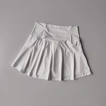 Summer High Waist Sports Short Skirt Lined Shorts Fitness Yoga Quick Dry Running Sport Skirts Tennis Skirt Golf Wear for Women