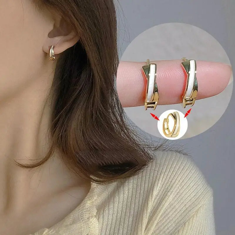 Crystal Earing Brincos Pendientes Mujer Earrings Stud Orecchini Oorbellen Women Jewelry Zircon Stud Earrings For Women Brinco
