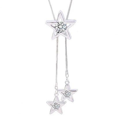 Women Necklace Chic Multiple Styles Pendant Necklace Long Sweater Chain Party Dress Necklace Jewelry Gift