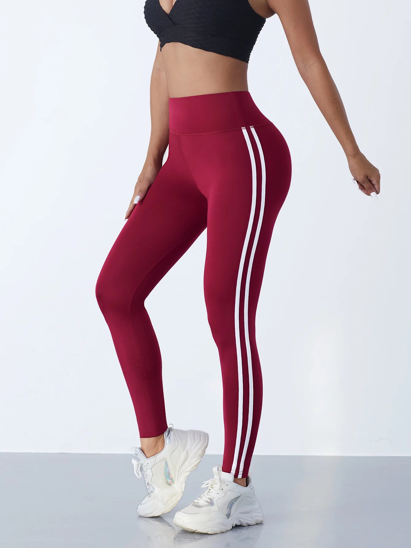 Yoga Pants Women Seamless Compression Work Out Leggings Tummy Control High Waisted Women's Running Athletic Gym Workout Clothes