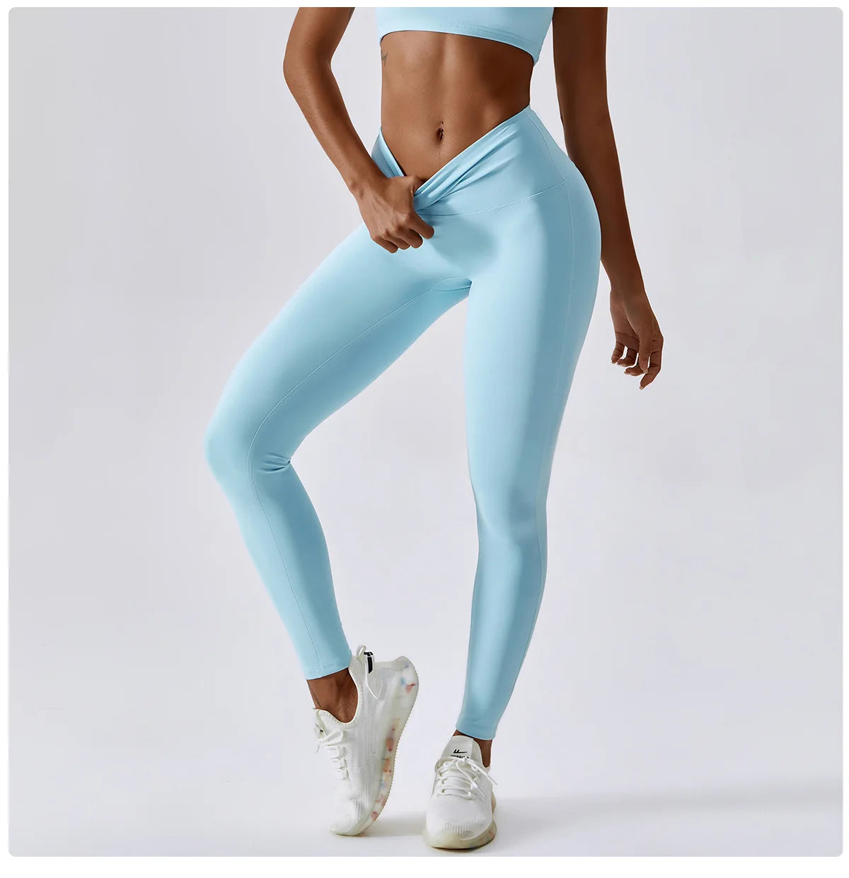 Women's Yoga Pants Nude Feeling Running Speed Dry Buttock Lifting Fitness Pants High Waist Tight Gym Push-Up Sweat Pants