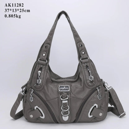 Women Handbags Fashion Shoulder Bag Large Tote Top-handle Shopping Pack Multifunctional Satchel Lady Hobos  Big Purse