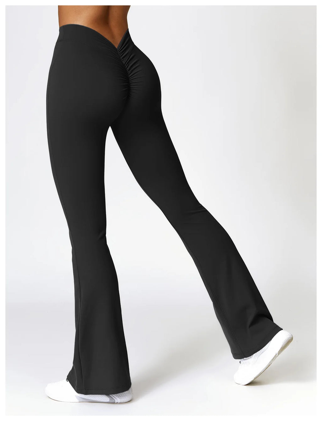 Yoga Leggings Flared Pants Women High Waist Slim Female Workout Long pant Gym Push Up Fitness Running Quick Dry SportWear
