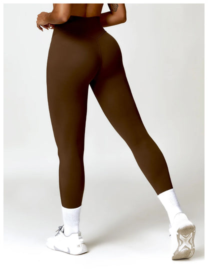 Women High Waist Yoga Pants Fitness Legging Workout Training Tights Running Pants Seamless Sport Leggings Gym Clothing