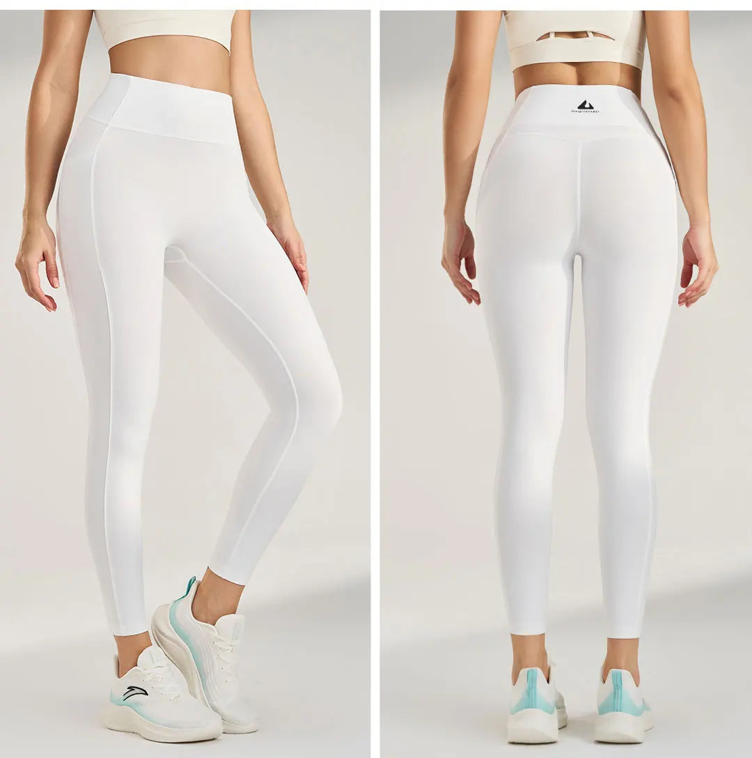 Women's High Waist Yoga Pants Peach Butt Stretch Leggings Outdoor Quick Dry Sweatpants Running Fitness No Trace Pants
