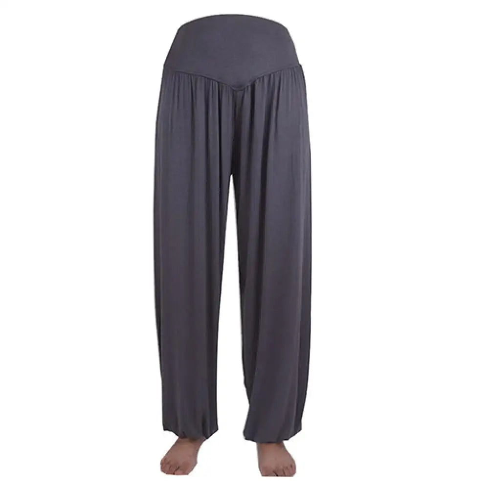 Women's Comfy Harem Yoga Loose Long Pants Belly Dance Boho Sports Wide Trousers Bloomers Dancewear Lady Sweatpants Harlan Pants