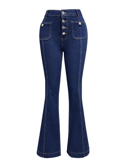 Women Denim Pants Fashion Korean Wide Leg Pants High Waist Slim Jeans Female Clothing Office Lady High Street Long Trousers