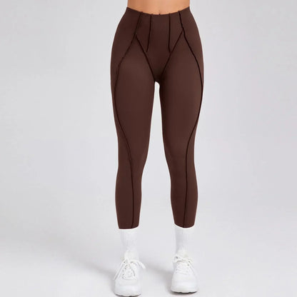 Seamless Yoga Leggings Pants Sports Fitness High Waist Peach Hip Raise Training Trousers Running Workout Gym Leggings for Women