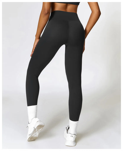 Women Yoga Pants High Waisted Sport Gym Workout Fitness Leggings Women Seamless Female Leggings Tummy Control Running Tights