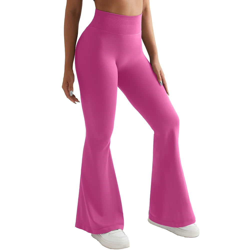 Women's Yoga Pants High Waist Bootcut Flared Leggings Workout Fitness Casual Wear Comfortable  Activewear Yoga Flared Pants Wome