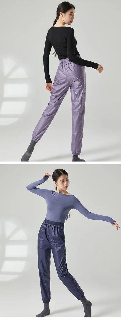 Ballet Pants Woman Yoga Leggings Fitness Yoga Pants Girls Sport Pants Dance Pants Nylon Dance Warm Up Fitness Pants Women