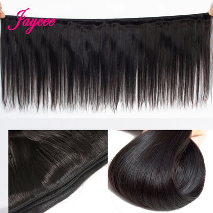 Brazilian Hair Weave Bundles Bone Straight Human Hair 12A Raw Virgin Human Hair Bundles Deal Remy Hair Extensions 1 3 4 Bundles