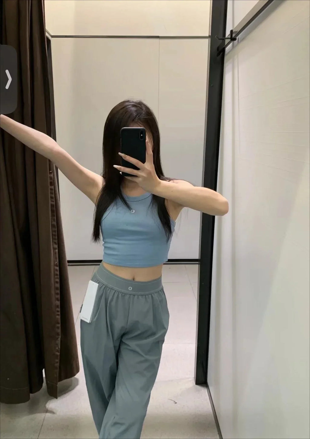 Yoga Sports Straight Leg Pants Women Thin Casual Fashion Solid Elastic Waist Quick Drying Sweatpants Loose Baggy Trousers Women