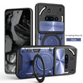 Protective Cover For Nothing Phone 3a Case With Ring Stand Holder Lens Protection Fundas Coque Capa