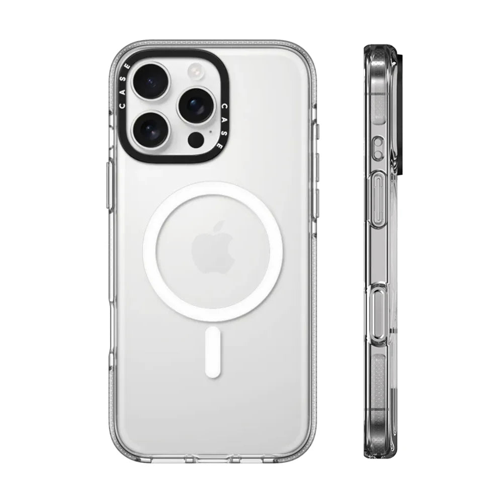 Magnetic Magsafe Clear Anti-fall Phone Case for iPhone 16 15 14 13 12 Pro MAX 16 15Plus Wireless Charger Bumper Cover Fundas
