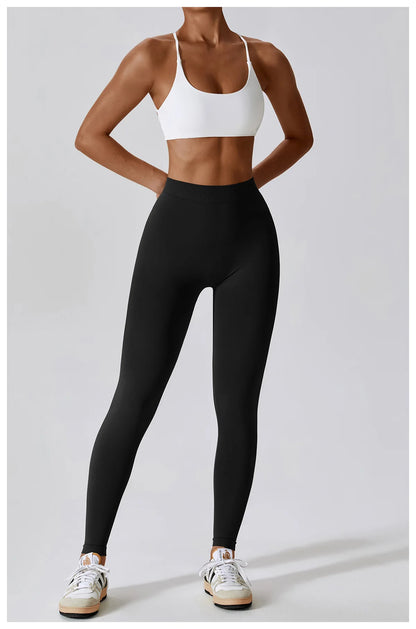 Yoga Pants Rear Rolled buttocks Peach Buttocks Women For Fitness High Waist Long Pants Women Hip Push UP Gym Women's Leggings